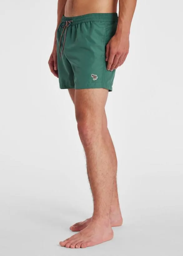 Paul Smith Swimwear Zebra Swim Shorts Teal 8211 Mens
