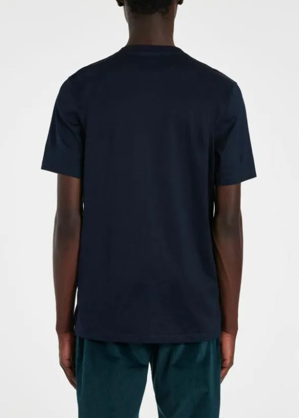 Paul Smith TShirts 039Signature Stripe039 Pocket TShirt Navy 8211 Mens