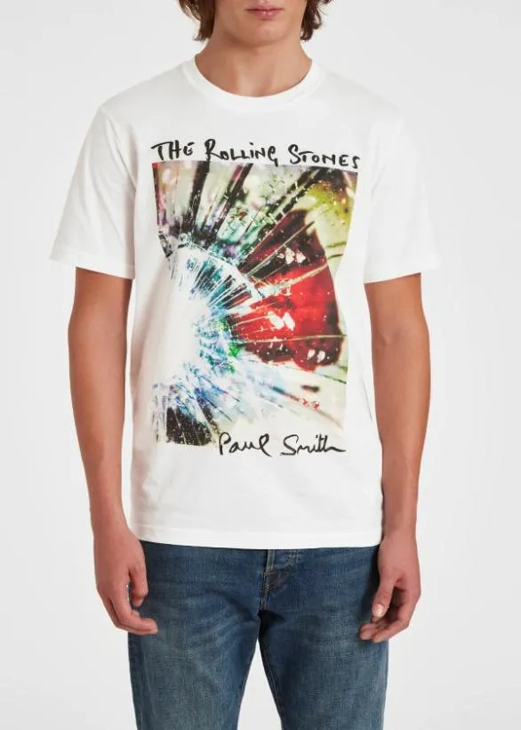 Paul Smith TShirts The Rolling Stones X Paul Smith 8211 039Hackney Diamonds039 TShirt White 8211 MensWomens
