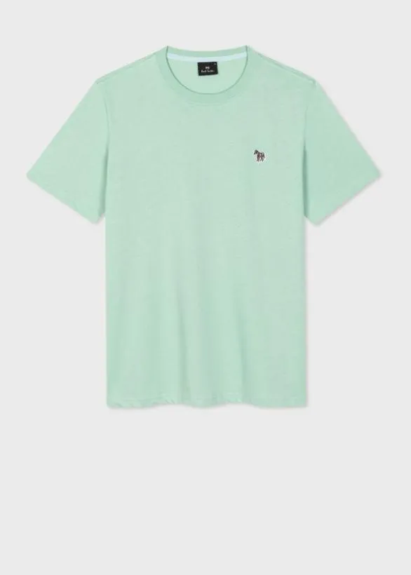 Paul Smith TShirts Zebra Logo TShirt Pistachio 8211 Mens