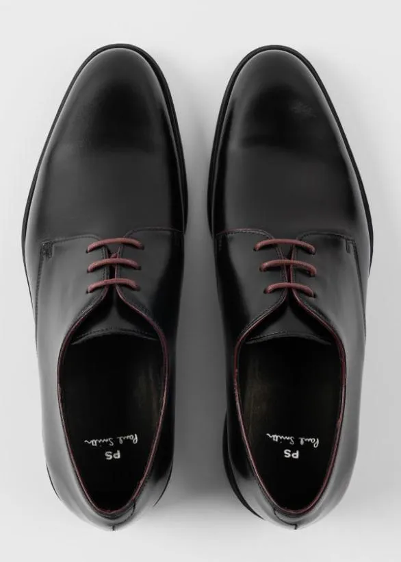 Paul Smith Tailoring Leather 039Bayard039 Derby Shoes Black 8211 Mens
