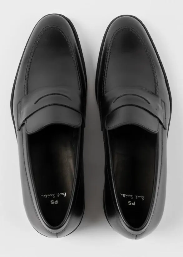 Paul Smith Tailoring Leather 039Remi039 Loafers Black 8211 Mens