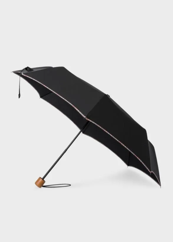 Paul Smith Travel and Luggage Telescopic 039Signature Stripe039 Umbrella Black 8211 Mens Paul Smith Travel and Luggage Telescopic 039Signature Stripe039 Umbrella Black 8211 Mens