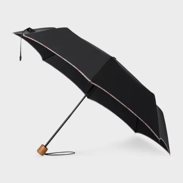 Paul Smith Travel and Luggage Telescopic 039Signature Stripe039 Umbrella Black 8211 Mens