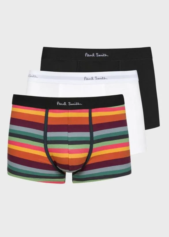 Paul Smith Underwear 039Artist Stripe039 Boxer Briefs Three Pack Multicolour 8211 Mens Paul Smith Underwear 039Artist Stripe039 Boxer Briefs Three Pack Multicolour 8211 Mens