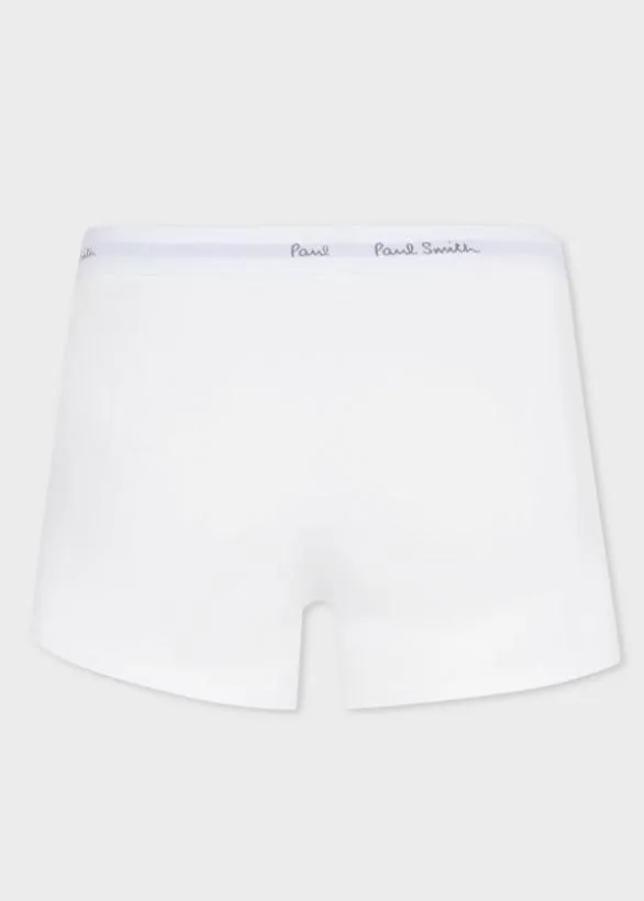 Paul Smith Underwear Boxer Briefs Three Pack White 8211 Mens