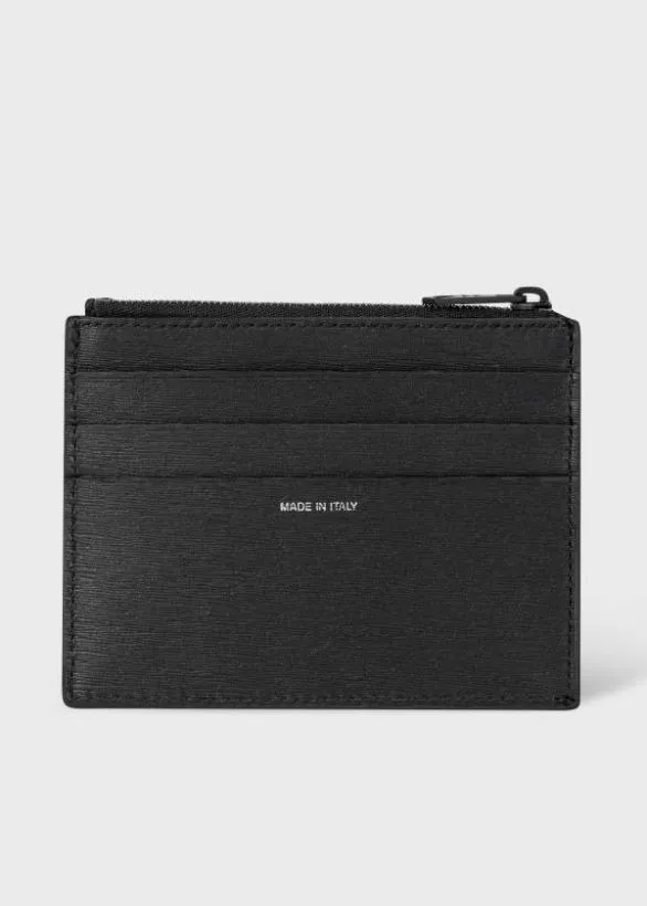 Paul Smith Wallets 039Signature Stripe039 Zip Card Holder Signature Stripe 8211 Mens