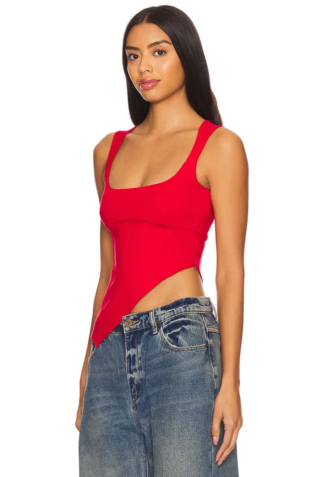 Penn Top Red Women Lovers and Friends Tops Penn Top Red Women Lovers and Friends Tops