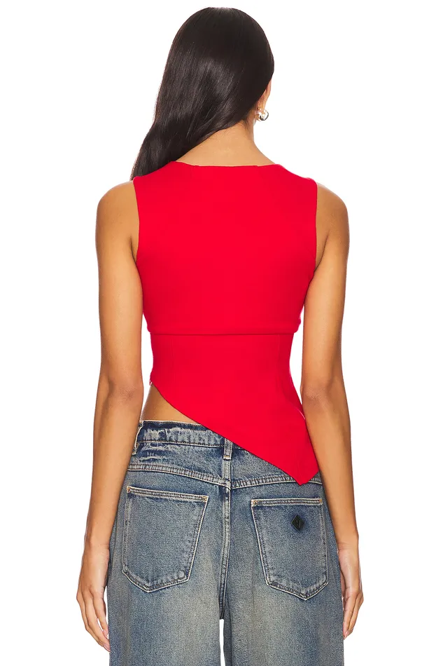 Penn Top Red Women Lovers and Friends Tops Penn Top Red Women Lovers and Friends Tops