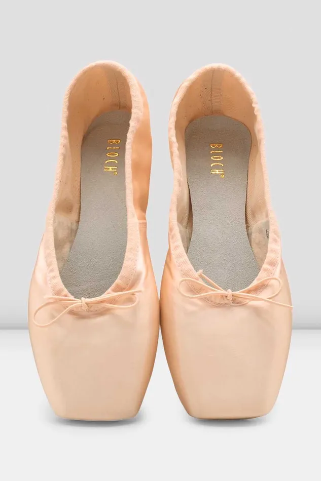 Pointe Bloch Adult Hannah Strong Pointe Shoes Pink Satin