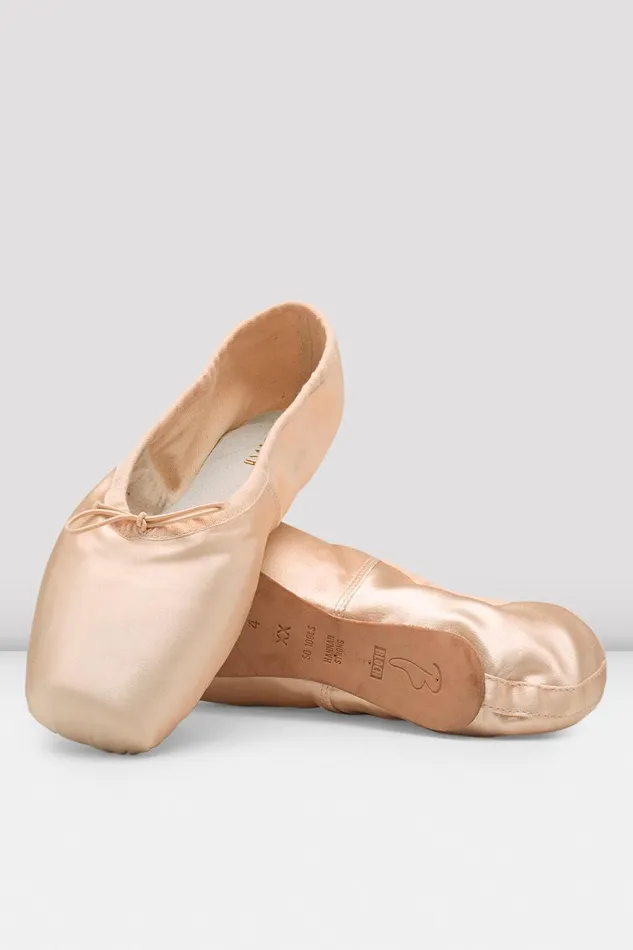 Pointe Bloch Adult Hannah Strong Pointe Shoes Pink Satin