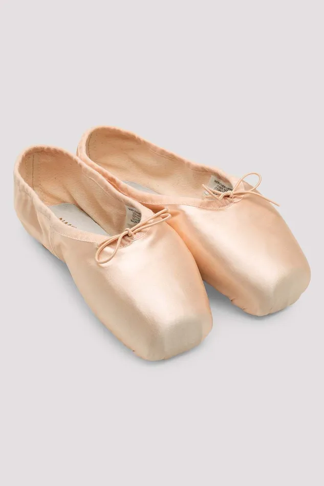 Pointe Bloch Adult Hannah Strong Pointe Shoes Pink Satin