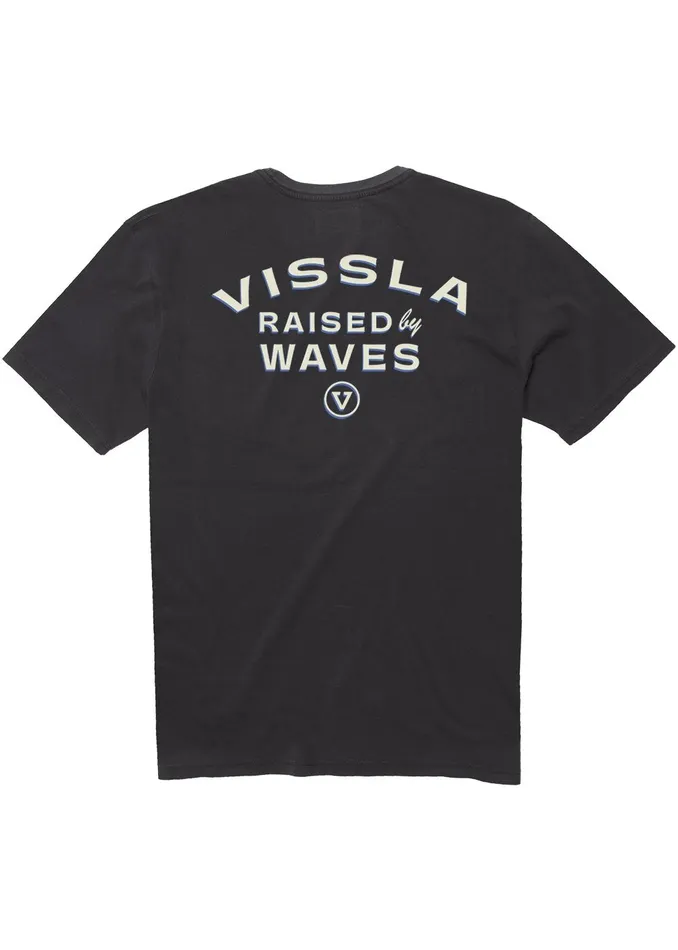 Premium Tees Men Vissla Raised By Ss Pkt Tee Phantom