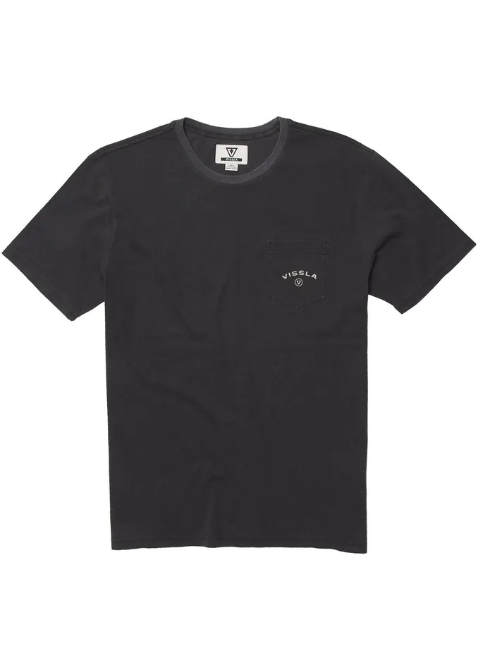 Premium Tees Men Vissla Raised By Ss Pkt Tee Phantom