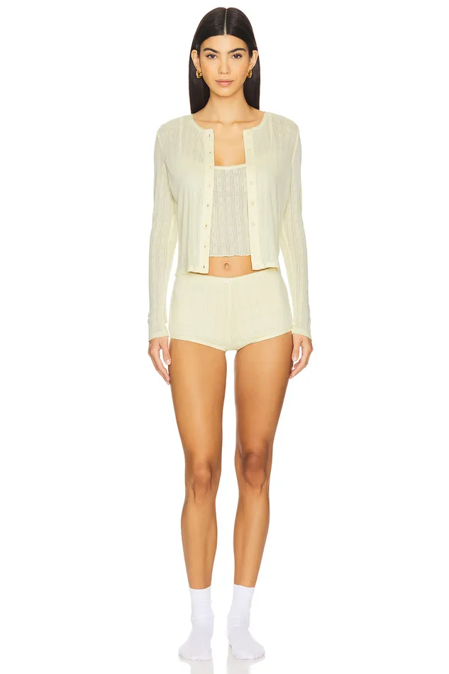 Presley Short Butter Yellow Women Lovers and Friends Shorts Presley Short Butter Yellow Women Lovers and Friends Shorts