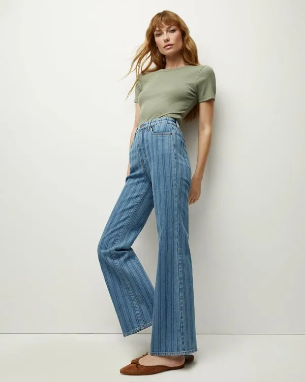 Pruitt Ribbed Tee Sage Women Veronica Beard Tops Pruitt Ribbed Tee Sage Women Veronica Beard Tops