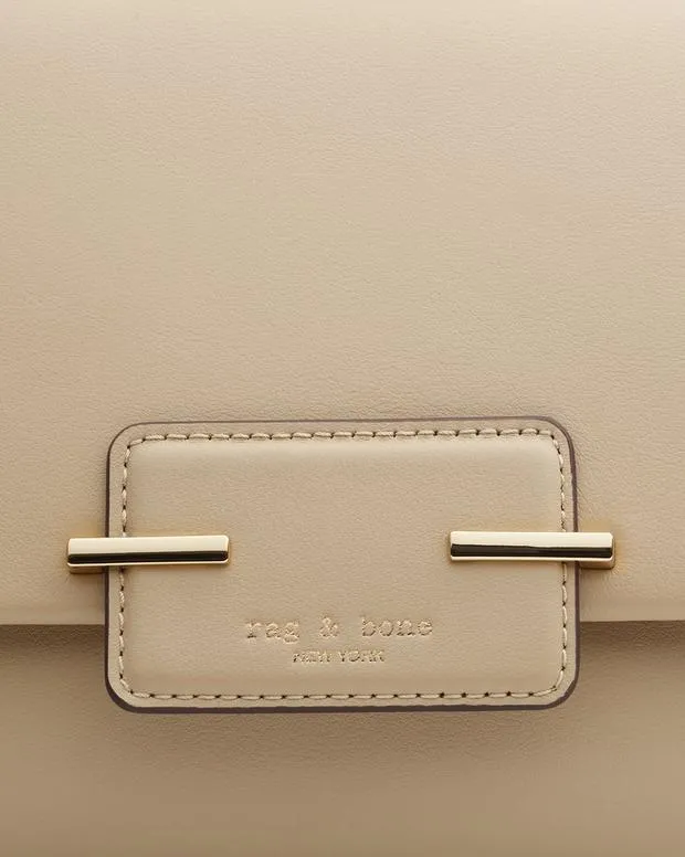 rag and bone Handbags Women Realm Leather Top Handle Bag BlackGreige