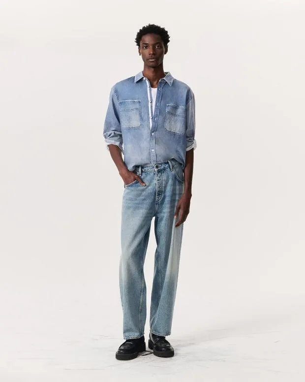 rag and bone Hats and GlovesShirts WomenMen Miramar CPO Shirt Patchwork PrintPatina