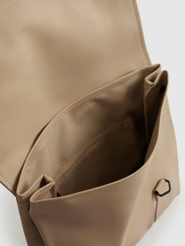 REISS Bags and Purses Women Rains Waterproof Carabiner Clasp Backpack Sand