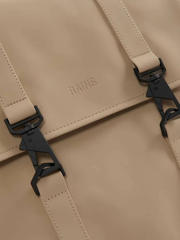 REISS Bags and Purses Women Rains Waterproof Carabiner Clasp Backpack Sand