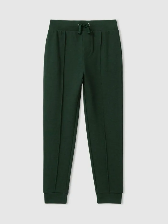REISS CoOrds Children Relaxed Drawstring Joggers Emerald Green