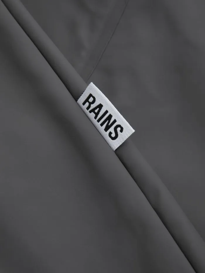 REISS Coats and Jackets Men Rains Unisex Hooded Raincoat Jacket Grey