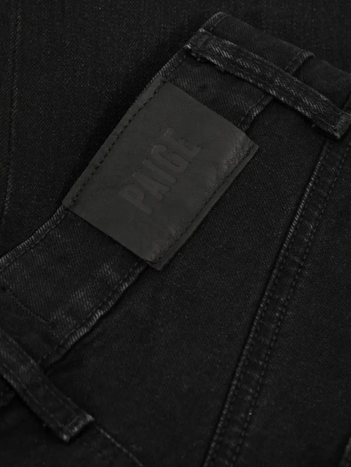 REISS Denim Women Paige High Rise Flared Jeans Midnight Raven