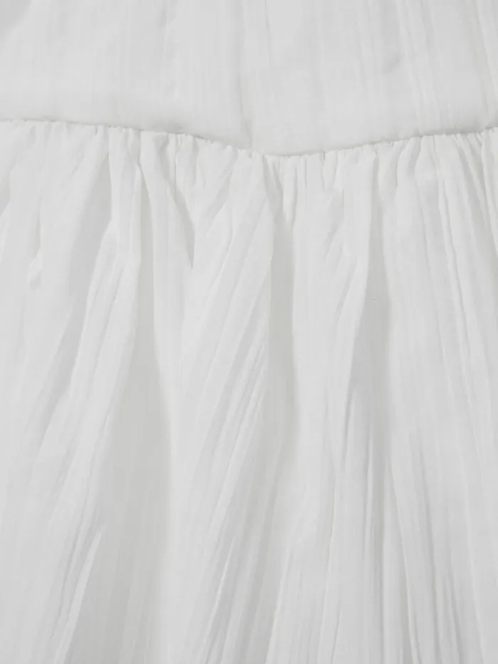REISS Dresses Women Acler Puff Hem Mini Dress Ivory