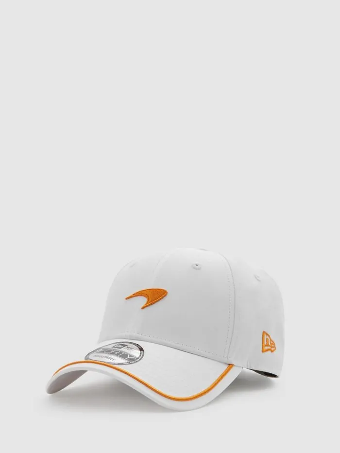 REISS Hats Gloves and Scarves Men McLaren F1 Embroidered Baseball Cap White