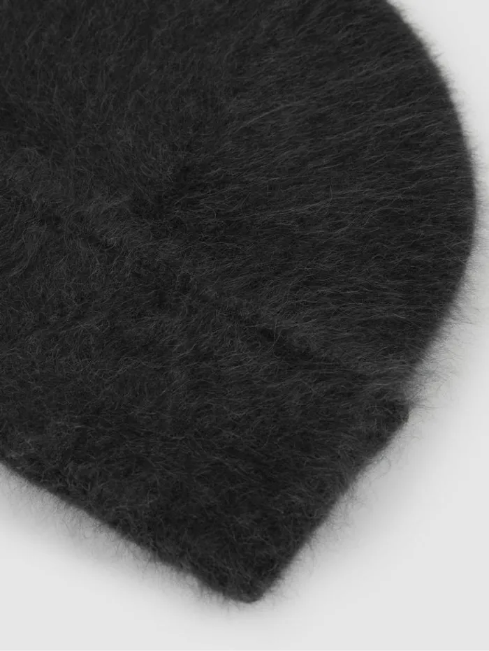 REISS Hats Gloves and Scarves Women Cashmere Beanie Charcoal