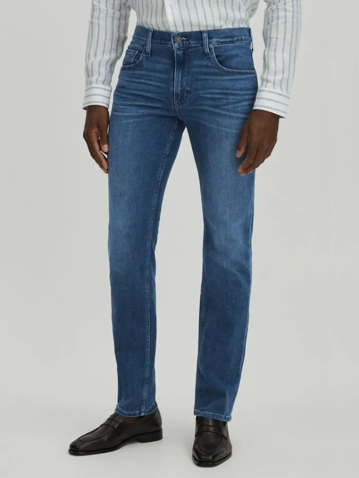 REISS Jeans Men Paige Straight Leg Jeans Corwin Blue
