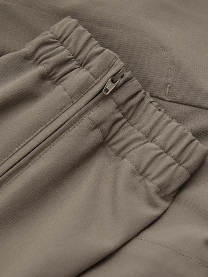 REISS Pants Men Elasticated Cargo Trousers Green Smoke