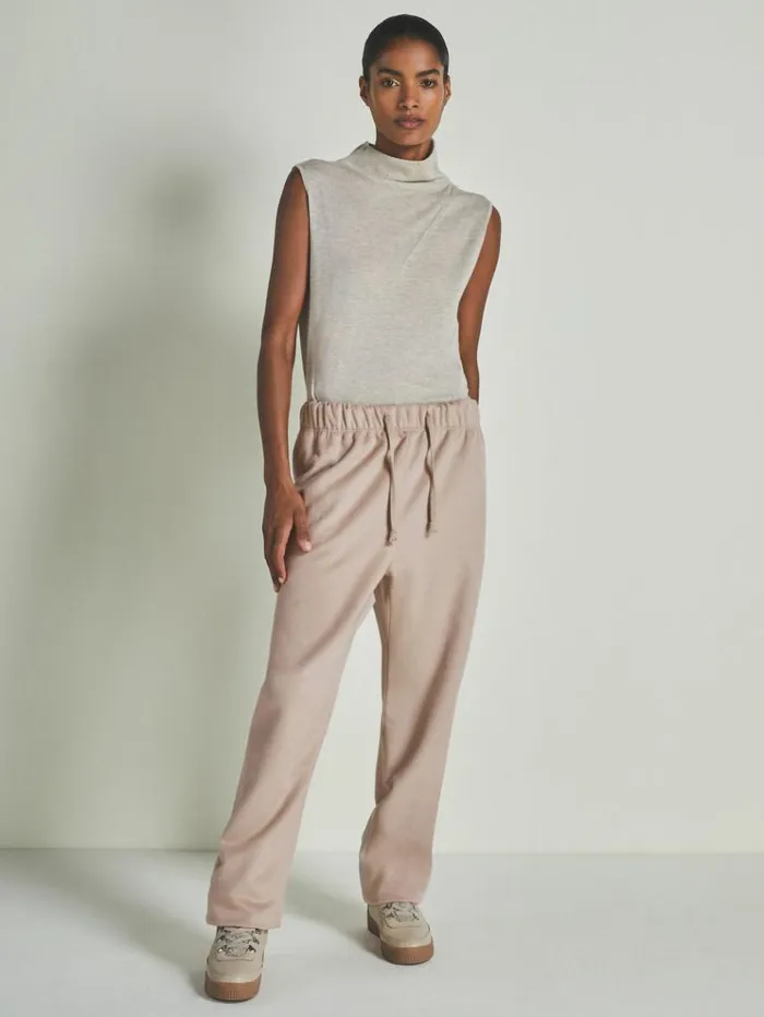 REISS Pants WomenMen Reiss Les 100 Ciels Merino And Silk Joggers Neutral