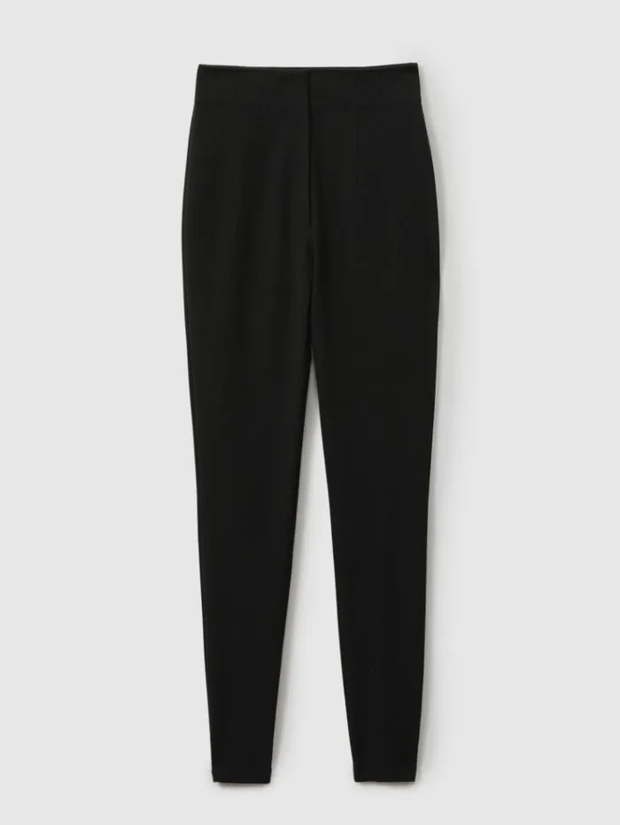 REISS Pants Women Skinny Fit Trousers Black