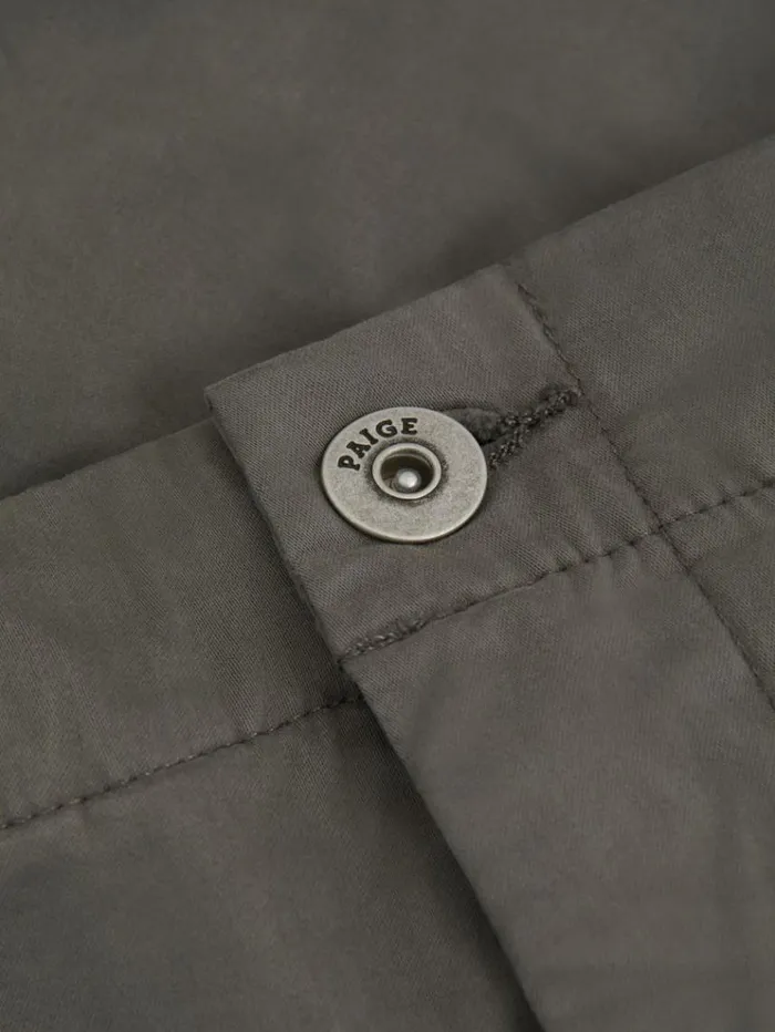 REISS Shorts Men Paige Cotton Blend Chino Shorts Slate