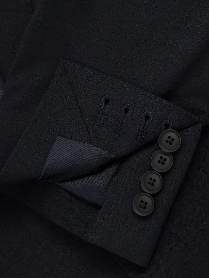 REISS Suits and Tailoring Men Stretch Jersey Single Breasted Blazer Navy