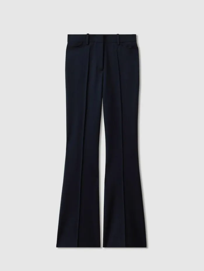 REISS Suits and Tailoring Women Flared Suit Trousers Navy