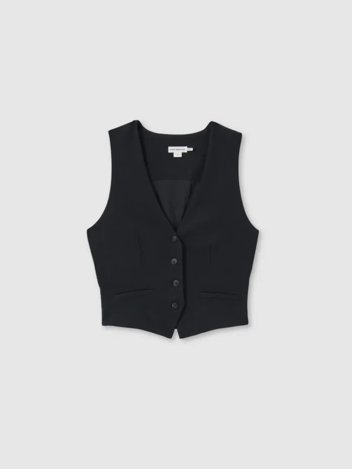 REISS Suits and Tailoring Women Good American Single Breasted Waistcoat Navy