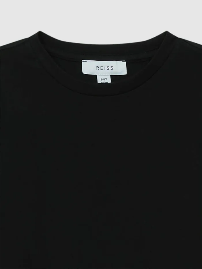 REISS TShirts Children Crew Neck TShirt Black