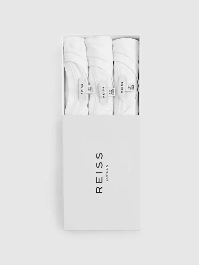 REISS TShirts Children Crew Neck TShirts 3 Pack White