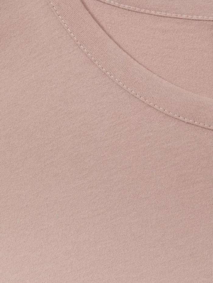 REISS TShirts Men Cotton Crew Neck TShirt Washed Pink