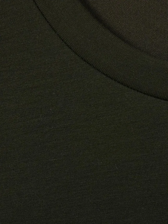 REISS TShirts Men Interlock Jersey Crew Neck TShirt Deep Forest