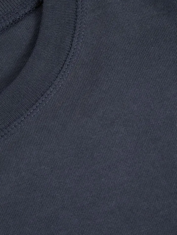 REISS TShirts Men Oversized Garment Dye TShirt Navy