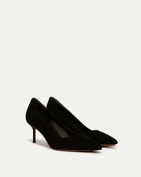 Rita Suede Pump Black Women Veronica Beard Shoes Rita Suede Pump Black Women Veronica Beard Shoes