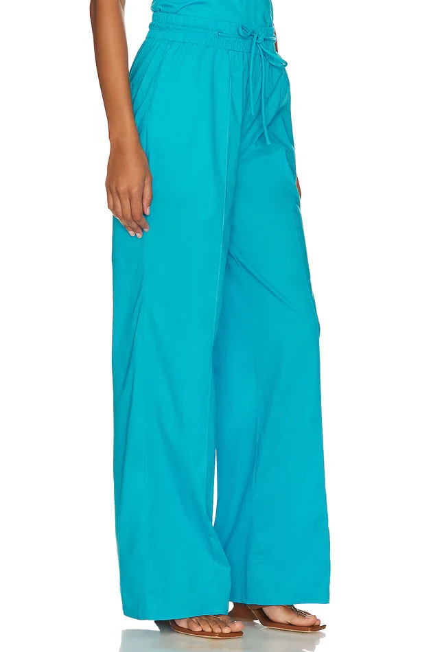 Rockaway Pant Cerulean Blue Women Lovers and Friends Loungewear