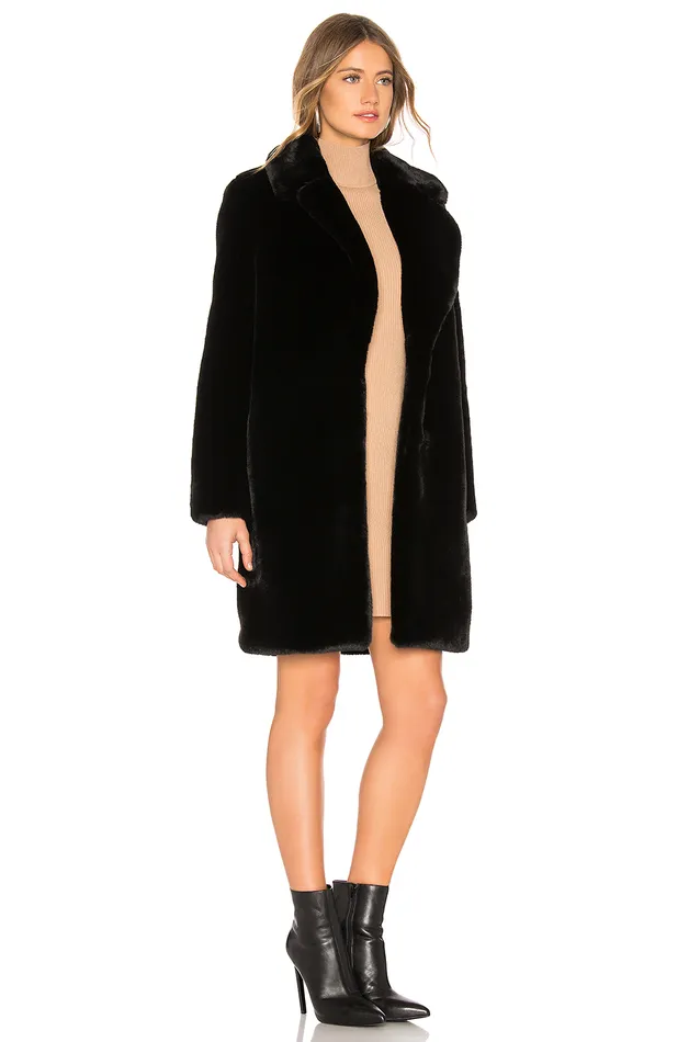 Romy Coat Black Women Lovers and Friends Jackets and Coats Romy Coat Black Women Lovers and Friends Jackets and Coats