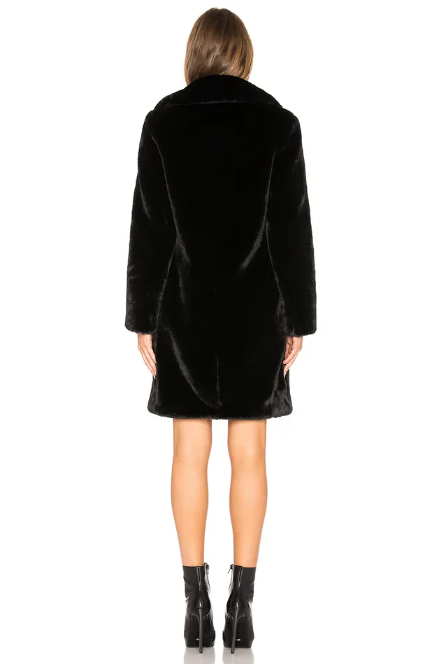Romy Coat Black Women Lovers and Friends Jackets and Coats Romy Coat Black Women Lovers and Friends Jackets and Coats