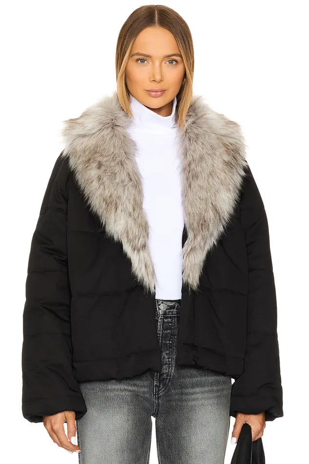 Rosalia Jacket Black Women Lovers and Friends Jackets and Coats