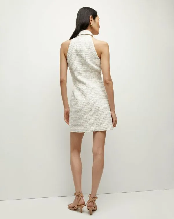 Roxanne Tweed Dress Ivory Multi Women Veronica Beard Dresses Roxanne Tweed Dress Ivory Multi Women Veronica Beard Dresses