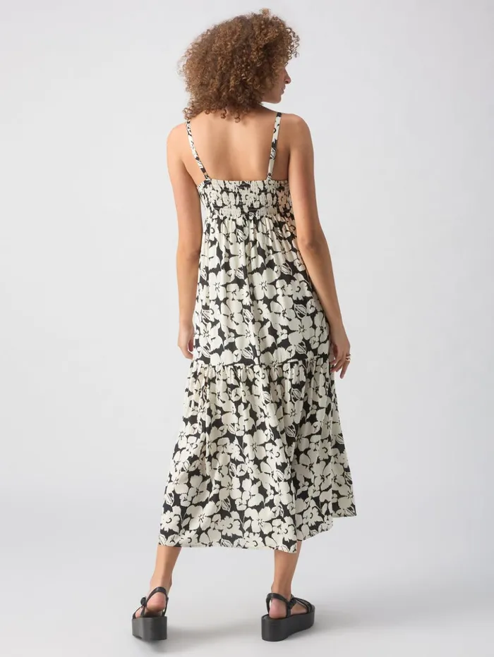 Sanctuary Clothing Dresses and Jumpsuits Women Dropped Seam Maxi Dress Echo Blooms